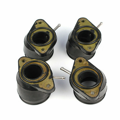 4Pcs Intake Manifold Carburetor Joint Boot For Yamaha XJR1200 XJR1300 4KG1358600
