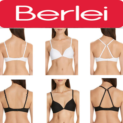 BERLEI YOUTH BRA WIRE FREE WIREFREE FIRST TRAINING GIRLS LADIES BLACK WHITE YZS6