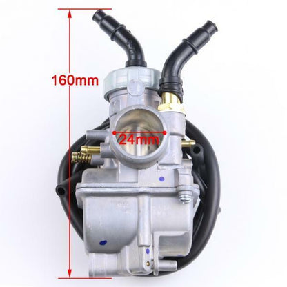 PE24 Carburetor 24mm Carby Racing Carb For Dirt Pit Bike Scooter ATV Go Kart