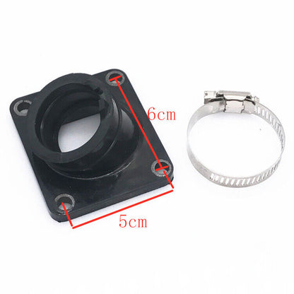 Carburetor Carby Carb Rubber Intake Manifold Boot For Kawasaki KX60 1983 - 2003