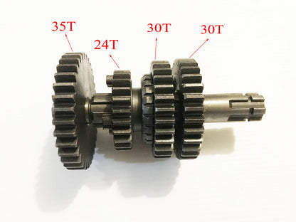 Transmission Gear Box Main Counter Shaft For Lifan 110cc 125cc ATV Quad Bike