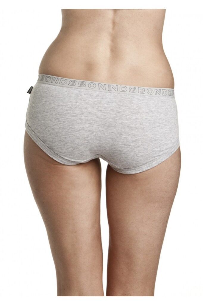 Bonds Girls Womens Youth Basics Hipster Boyleg Cotton Brief Underwear W0148Y