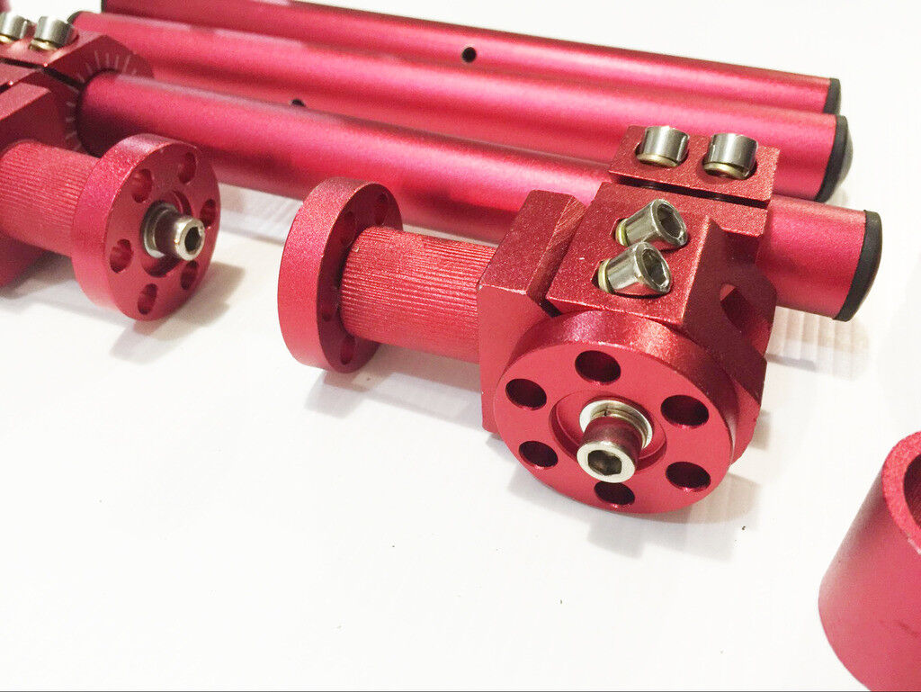 Red 22mm 7/8" Motorcycle Handlebar Adjustable Steering 125cc 150cc Dirt PIT Bike