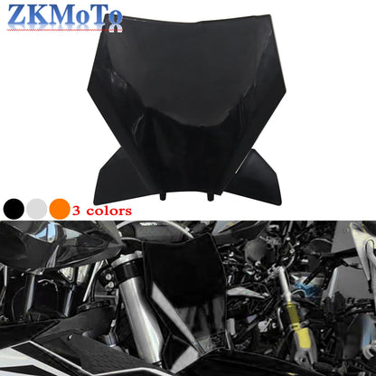 Front Number Plate For KTM 125 150 250 300 350 450 500 EXC XC SX EXCF XCW SXF