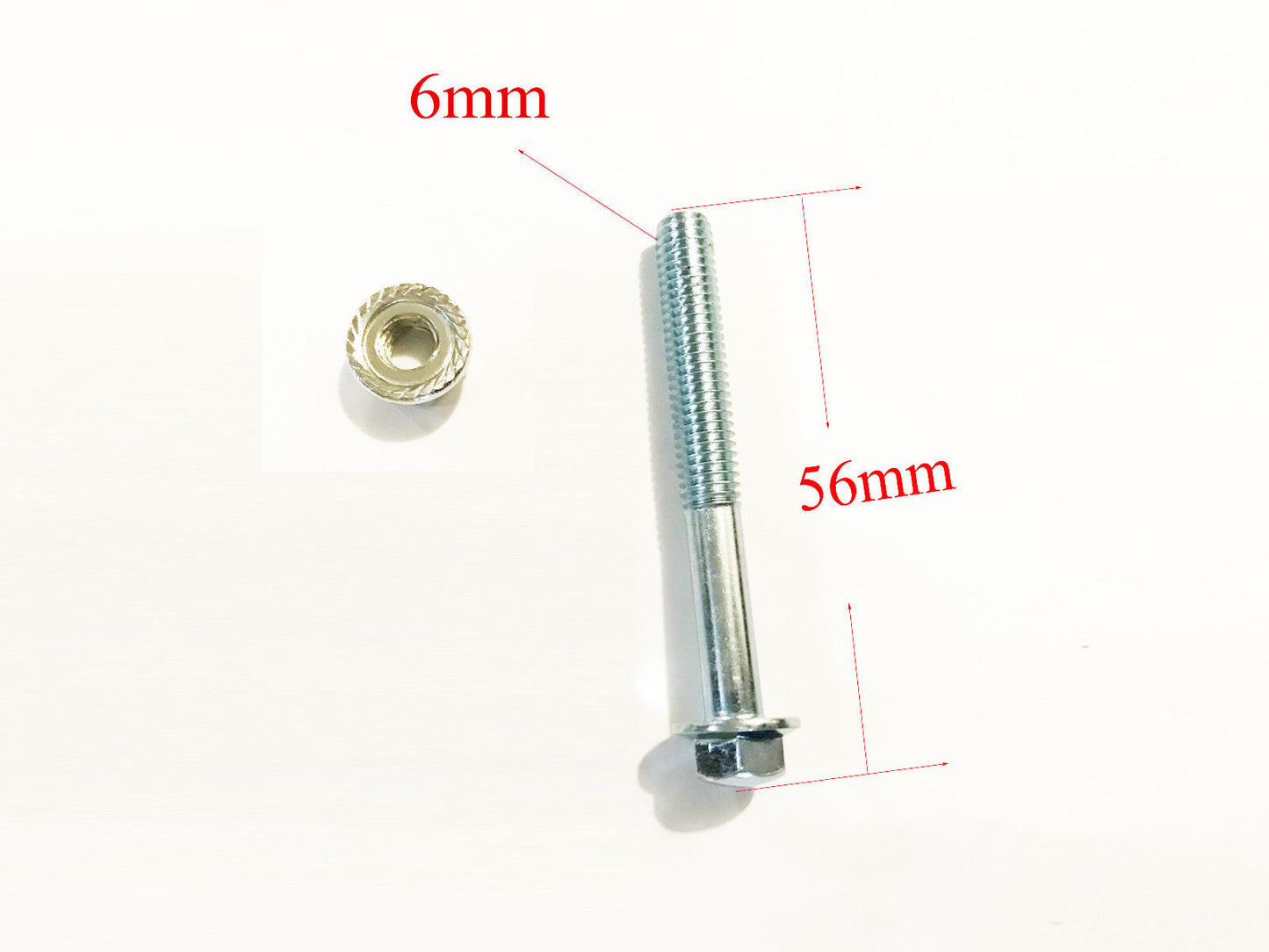 MOUNTING BOLT & NUT FITS MOST PLASTIC AND STEEL LAWN MOWER THROTTLE CONTROLS