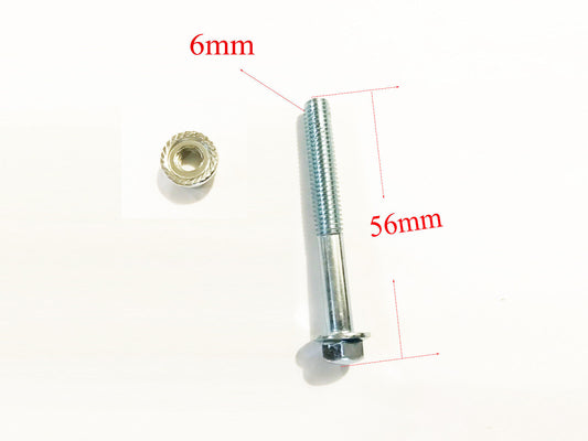 MOUNTING BOLT & NUT FITS MOST PLASTIC AND STEEL LAWN MOWER THROTTLE CONTROLS