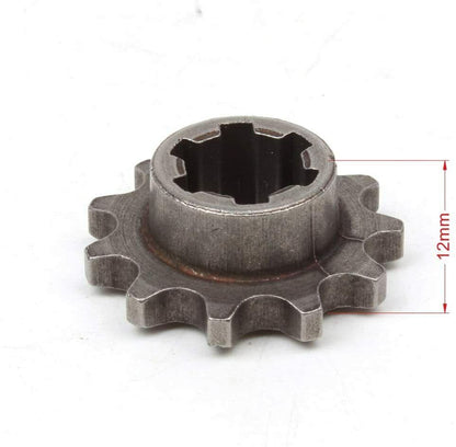 11 Teeth Front Chain Sprocket Pinion T8F 49cc Mini Pocket Dirt Bike Scooter ATV
