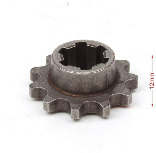 11 Teeth Front Chain Sprocket Pinion T8F 49cc Mini Pocket Dirt Bike Scooter ATV