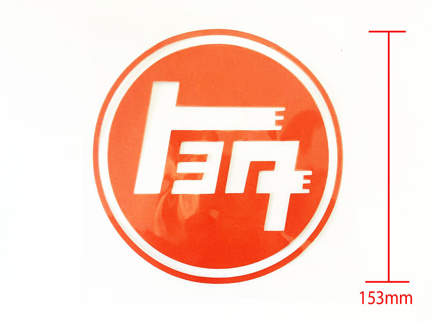 TOYOTA VINTAGE TEQ ROUND LOGO JDM Drift Sticker Decal CAR WINDOW WALL