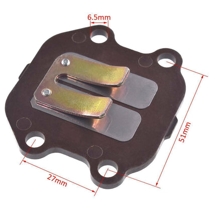 Carb Carby CARBURETOR Intake Manifold Reed Valve YAMAHA PEEWEE 50cc PW50 PY50