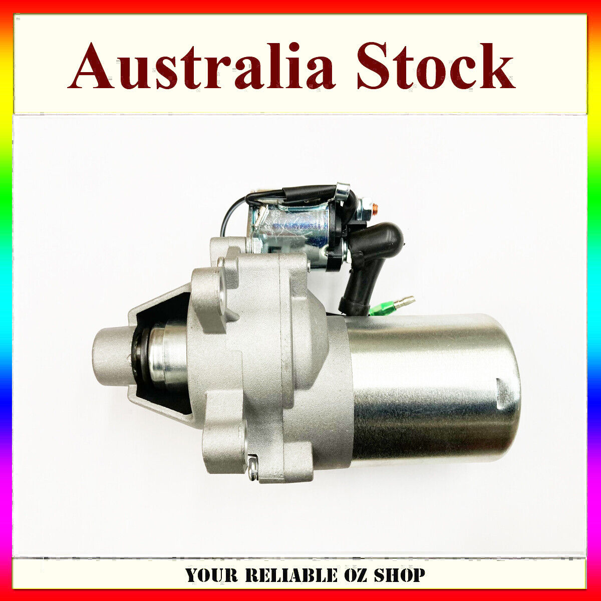 12V START STARTER MOTOR HONDA GX160 GX200 5.5HP 6.5HP AND CHINESE COPY ENGINES