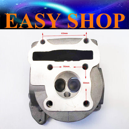 GY6 50cc Engine Cylinder Head Valves SCOOTER Moped ATV Quad Go Kart