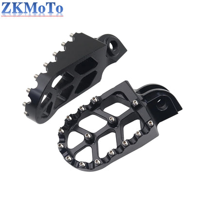 CNC Footrest Footpegs Pedals For KTM 690 950 990 1050 1090 1190 1290 EXC EXCF