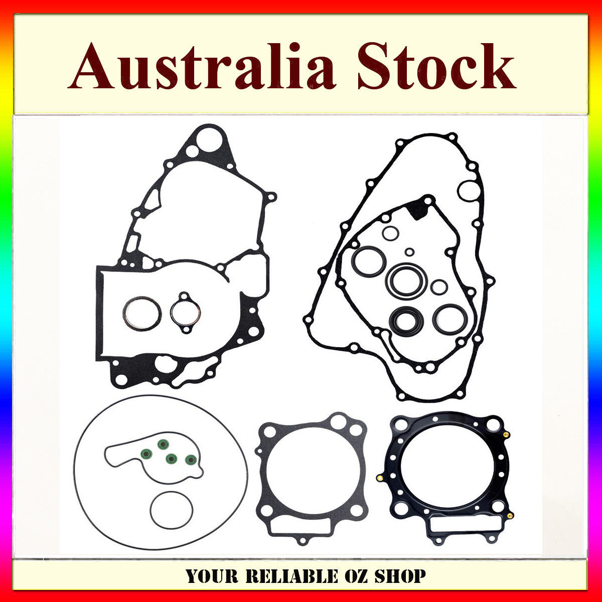 Complete Gasket Kit Top Bottom End Cylinder Bore Engine Set For Honda CRF450R