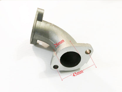 Mikuni VM22 26mm Carby Intake Manifold Pipe 125cc 140cc 150CC PIT ATV Dirt Bike