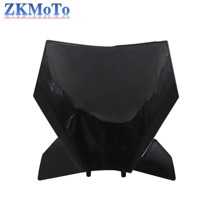 Front Number Plate For KTM 125 150 250 300 350 450 500 EXC XC SX EXCF XCW SXF