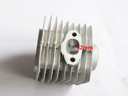 47mm Cylinder Barrel Bore Head 2 Stroke 80cc Motorized Push Bike Bicycle Motor