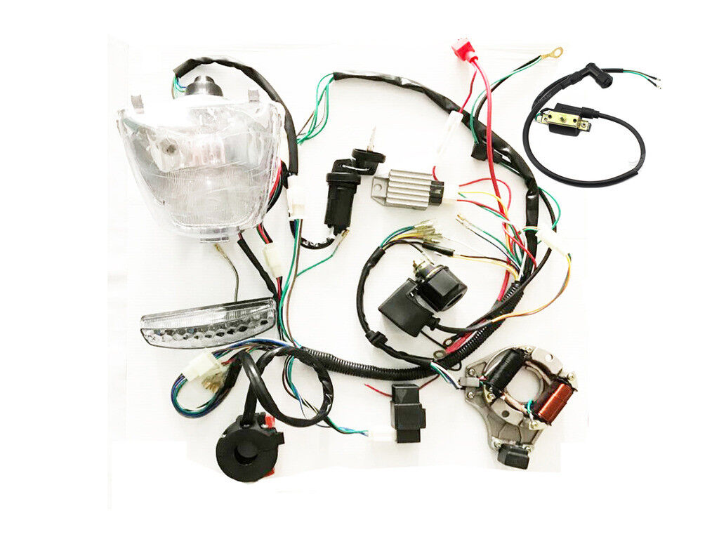 CDI Coil Regulator Solenoid Stator Light Key 50cc 90cc 110cc 125cc Taotao Kymco
