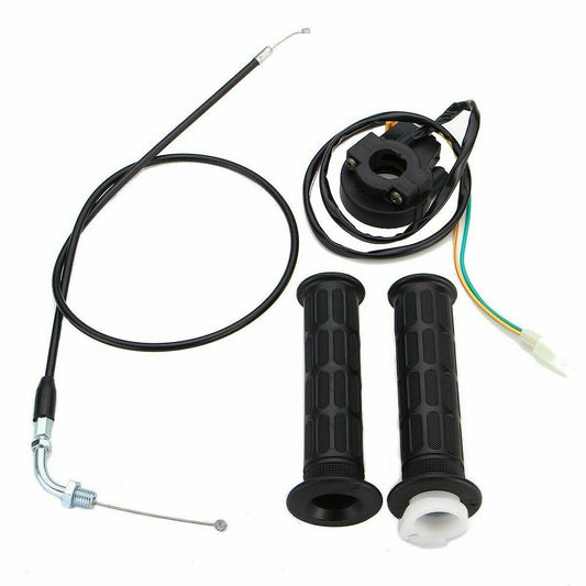 Twist Throttle Grip Kill Switch For 66cc 80cc 100cc Motorized Bicycle Push Bike