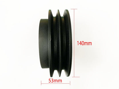 3/4" Shaft Double Pulley Centrifugal Clutch 1/2" V 2A Belt GX160 GX240 Compactor