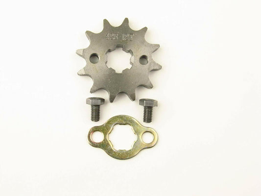 FRONT CHAIN SPROCKET 428 12 Tooth 17mm 125cc 150cc 250cc Foxico Motowork Atomic