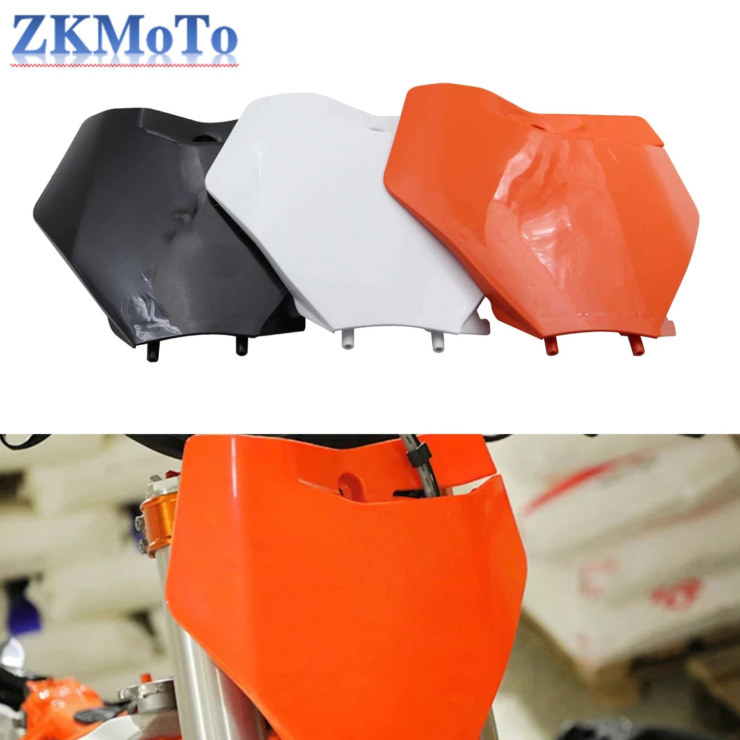 Number Plate For KTM XC XCF XCW XCFW EXC EXCF SX SXF XCF250 XCF450 XCW250