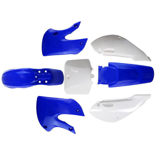BLUE Plastic Fairing Fender For Kawasaki KLX 110 KX65 125cc 150cc Dirt PIt Bike