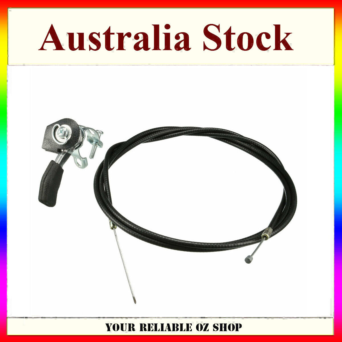 1.8m Throttle Cable Controller Switch for Gasoline Tillers Trowels GX160 GX200