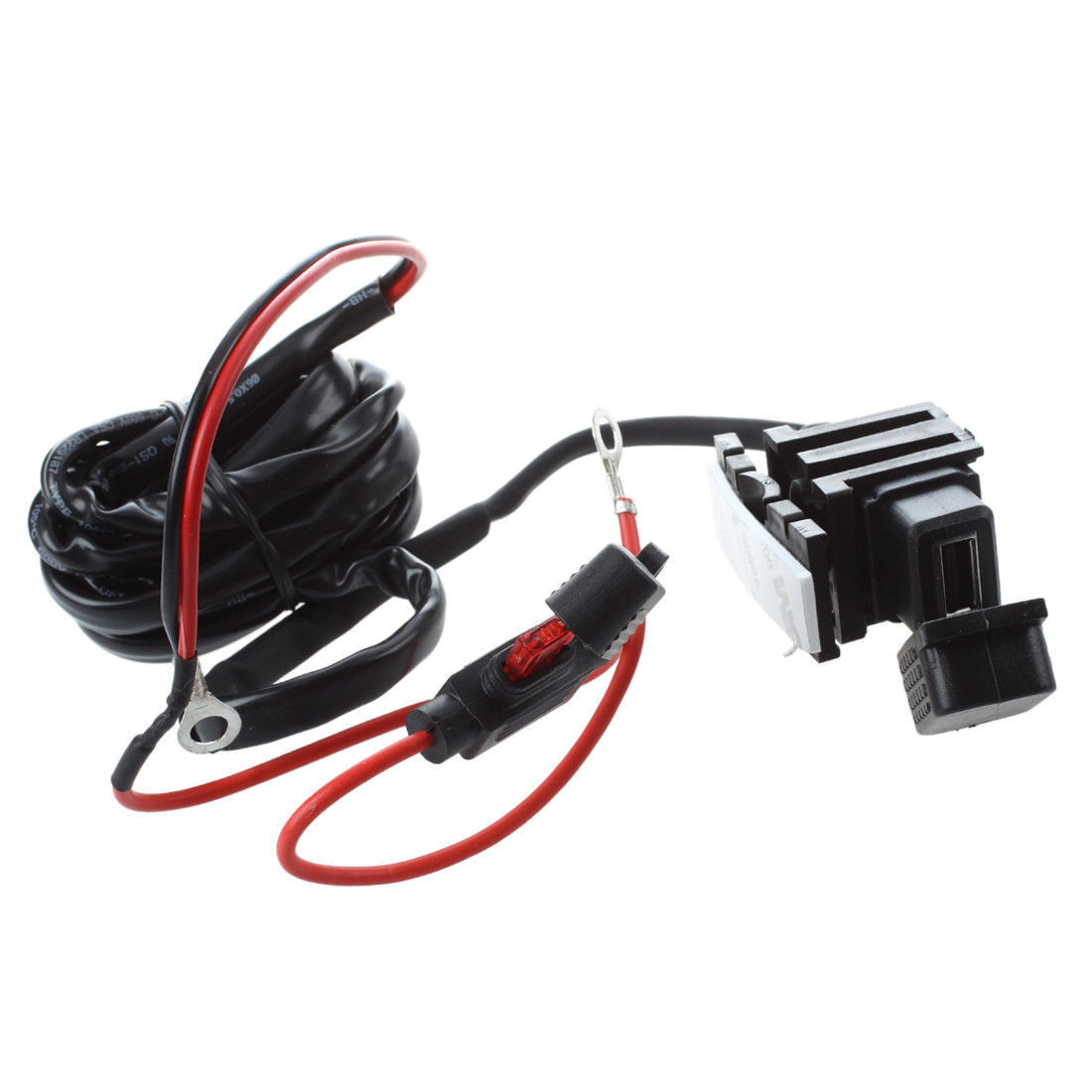 12V/24V USB Power Socket Mobile GPS PC USB Charger Adaptor Motorcycle Waterproof