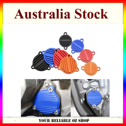 Oil Pump Filter Cover Cap For KTM SXF XCF EXCF Husqvarna FC FE FX FS 250 350 450