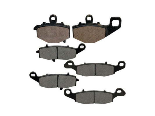 FRONT & REAR BRAKE PADS FOR KAWASAKI KLE650 VERSYS 650 2007-2013