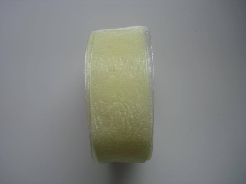 25 Yard 35mm Organza Sheer Ribbon Bow Wedding Craft Sew Gift Box Scrapbook DIY