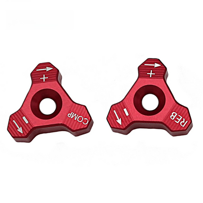 CNC Front Fork Knob Adjuster For KTM SX SXF XC XCWF EXC EXCF MXC 520 525 530 690