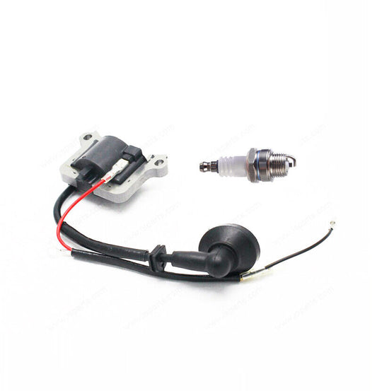 Ignition Coil + L7T Spark Plug For 26CC Chainsaw Strimmer Brushcutter Engine