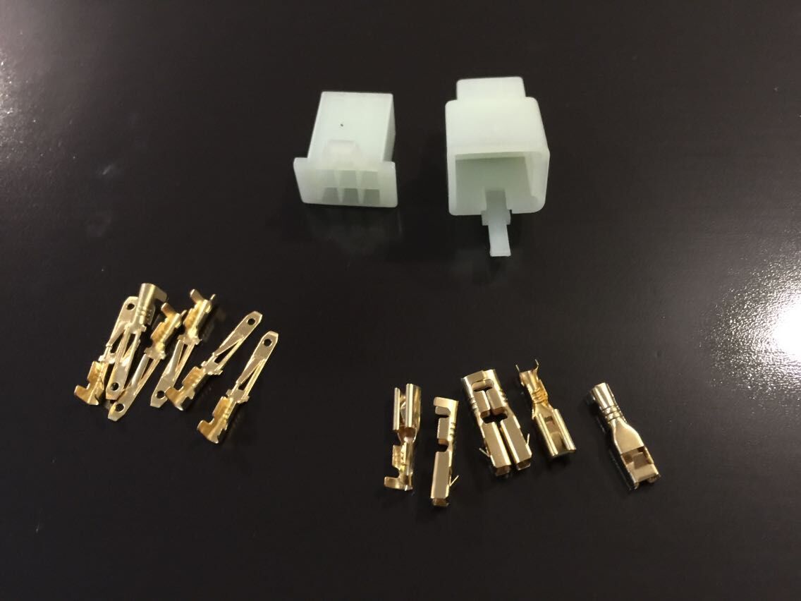 2/3/4/6/9 Pin Male Female Wiring Loom Wire Power Jack Plug Socket Connector Bike