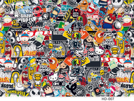 Decal Sticker Bomb Sheet A4 HOON JDM Car Wrap Skateboard Scooter Bike Wall Vinyl