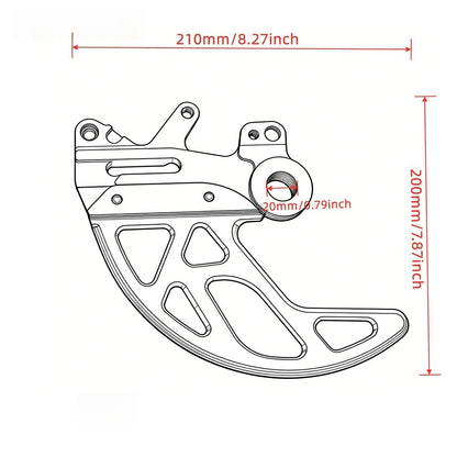 Rear Disc Brake Guard Cover Protection For Surron Ultra Bee Electric Bike Ebike