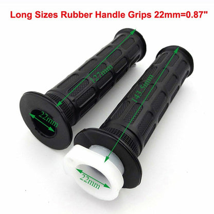 Twist Throttle Grips Switch Brake Cable Clutch Lever 80cc 100cc Motorized Bike
