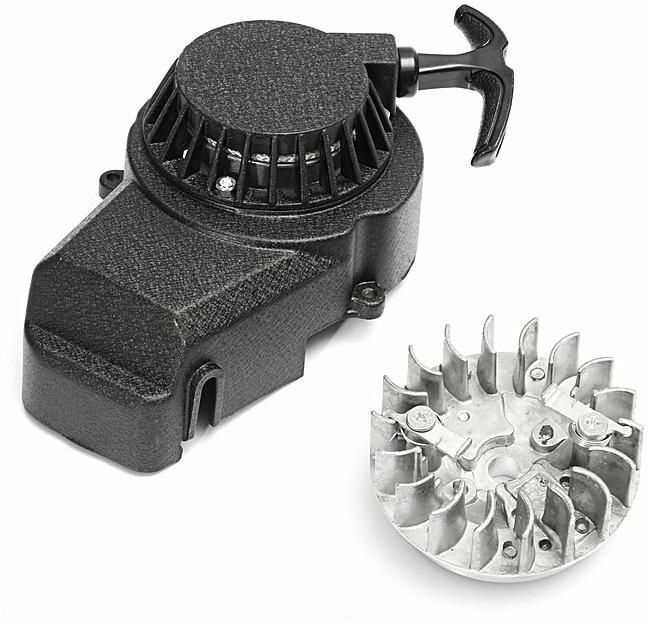 Recoil Easy Pull Start Starter + Flywheel 47cc 49cc Minimoto PIT PRO Thumpstar