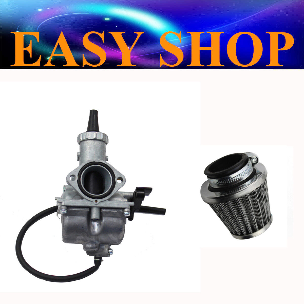Carby Mikuni VM26 30MM 48mm air filter 140cc 150cc 160cc TDR Foxico Motoworks