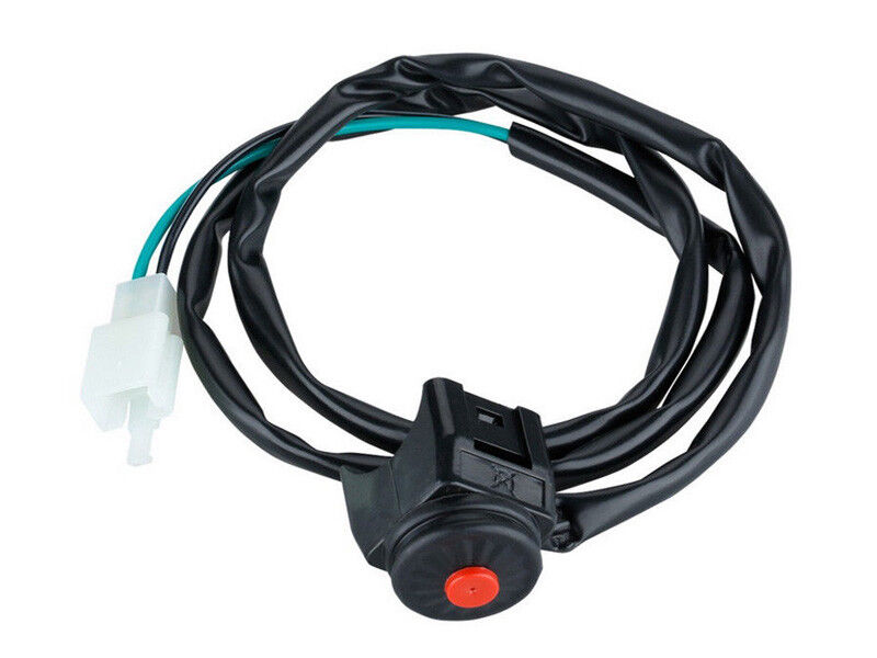 2 Wire On Off Stop Kill Switch Horn Button Quad PIT PRO BIKE TRAIL DUNE BUGGY