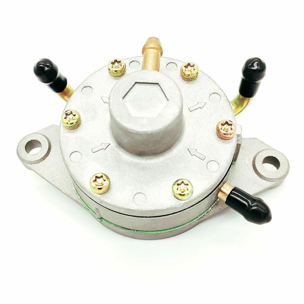 Mikuni DF52-73 Petrol Fuel Pump - Dual Outlet - Round - Flush Mount