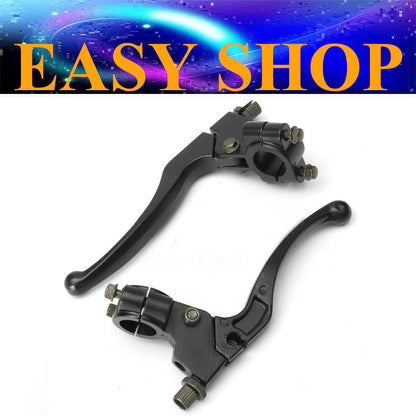 Pair 7/8" 22mm Brake Levers For Honda CRF450R CRF450X CRF50F CRF70F CRF80F XL100