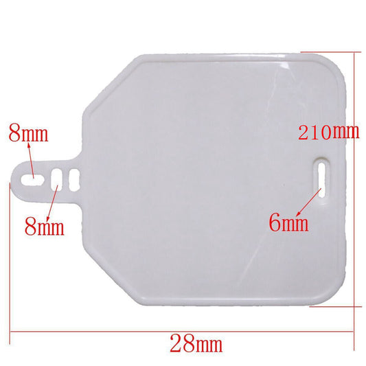 Plastic Front Number Plate FOR 125cc 140cc 150cc 250cc Apollo Orion Dirt Bike