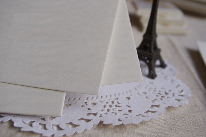 20 Pcs DIY Kraft Brown White Black Wedding Scrapbooking Paper Hand Craft Cards
