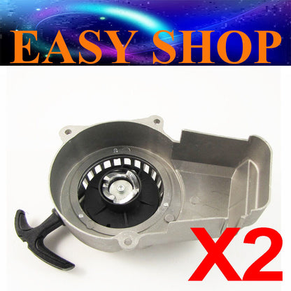 2X Alloy Pull Start Starter 47cc 49cc Mini ATV QUAD Bike Dirt Pocket Scooter Pit