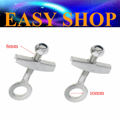 2x 10mm REAR AXLE CHAIN TENSIONER ADJUSTER 43cc 47cc 49CC TDR Foxico Motowork
