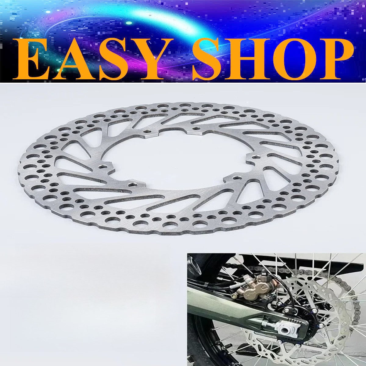 240mm Front Rear Brake Disc Rotor For Surron Ultra Bee electric dirt bike