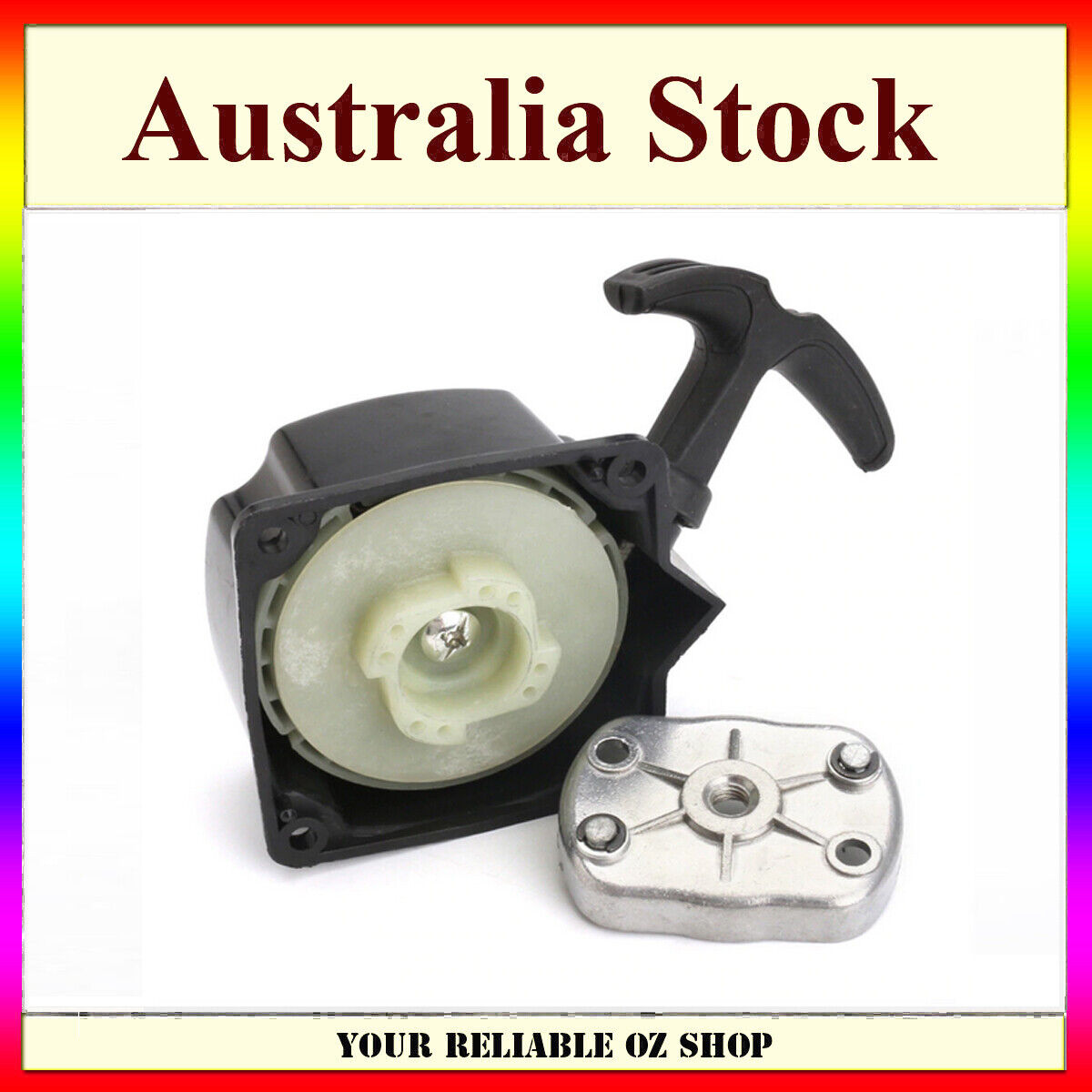 66mm Recoil Pull Starter Start For 49cc 52cc Brushcutter Whipper Snipper Trimmer