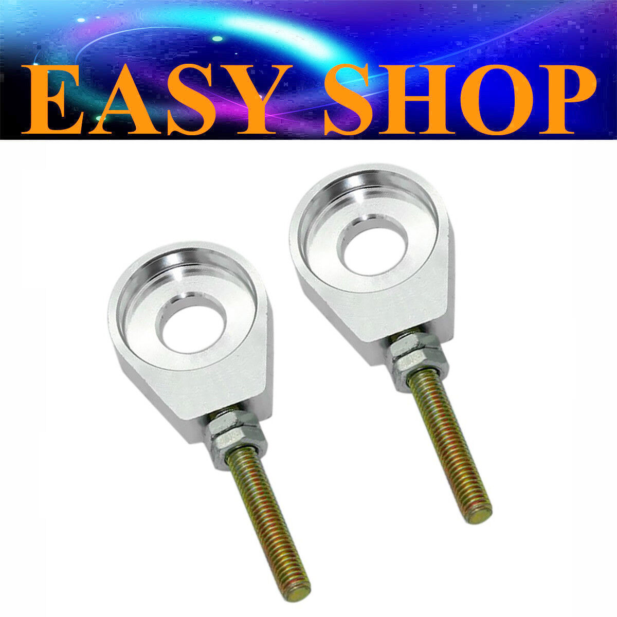 2x YAMAHA PW80 TTR90 YSR50 12mm CHAIN TENSIONER ADJUSTER PW80 TTR90 YSR50 BIKE